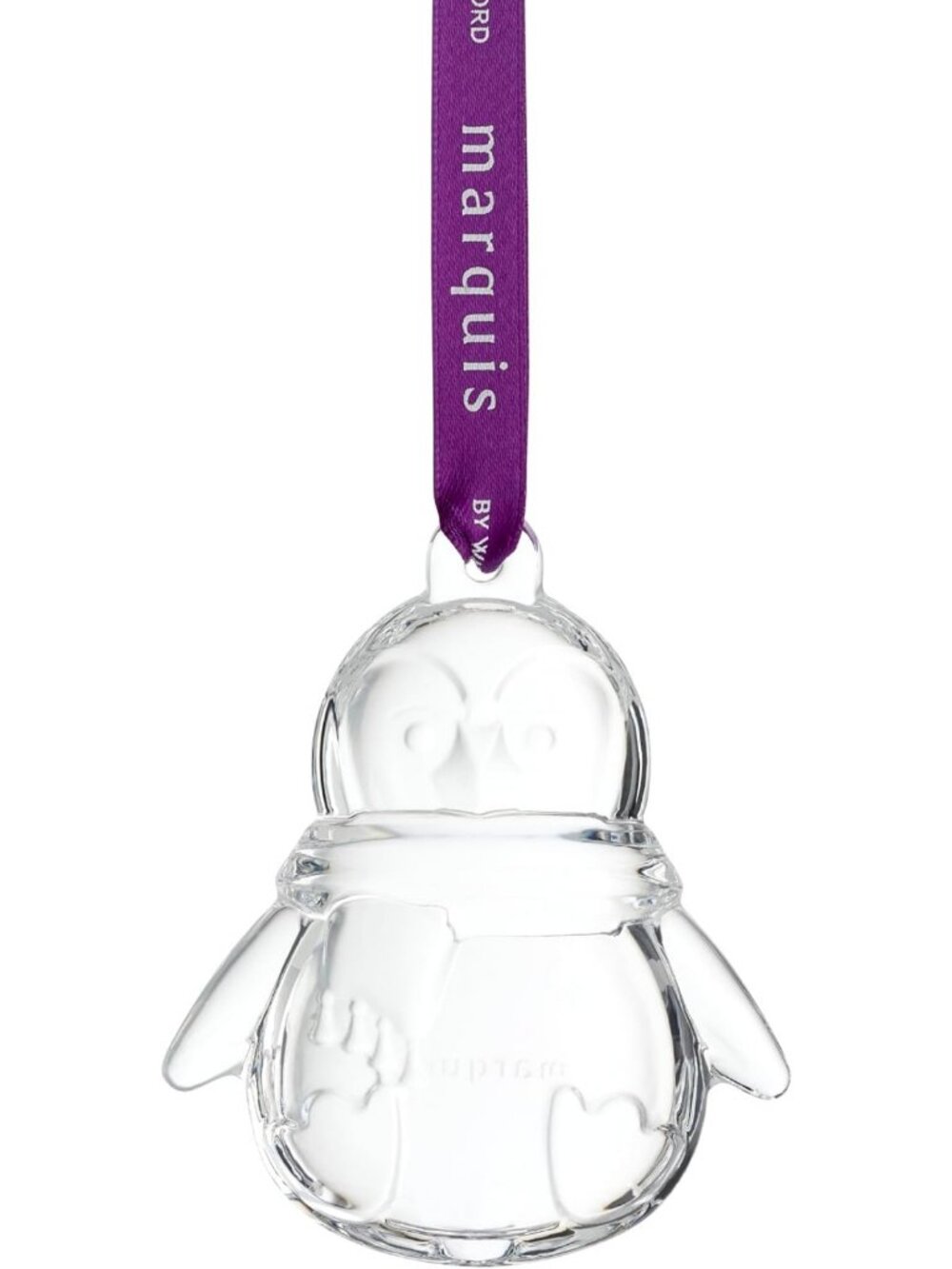 Charming Penguin Ornament - Crystal Figurine, Holiday Decor, Gift Idea